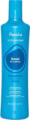 Шампунь для волос Fanola Vitamins Sensi Деликатный для чувствительной кожи головы (350мл)