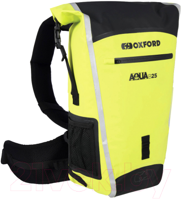 Рюкзак спортивный Oxford Aqua B-25 Backpack OL476 (черный/Fluo)