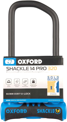 Велозамок Oxford Shackle14 Pro U-Lock LK322