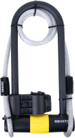 Велозамок Oxford Magnum Duo U-lock with Bracket & Cable LK225 - 