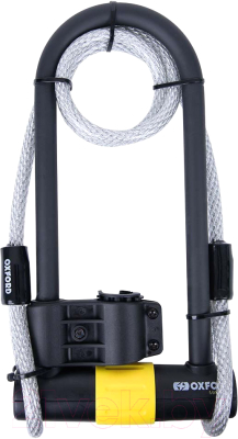 Велозамок Oxford Magnum Duo U-lock with Bracket & Cable LK225
