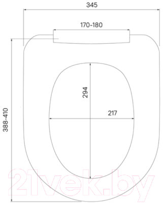 Сиденье для унитаза IDDIS 003 003PP00i31