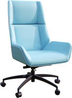 Кресло офисное МТМ-К Авиатор Light Blue (голубой) - 