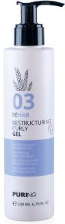 Гель для укладки волос Puring 03 Rehab Restructuring Curly Gel Реструктурирующий (200мл) - 
