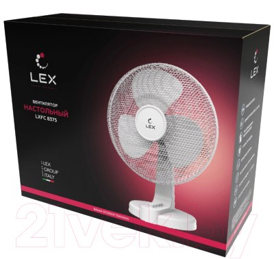 Вентилятор Lex LXFC 8375 (белый)