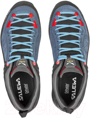 Трекинговые ботинки Salewa Mountain Trainer 2 Gore-Tex Women'S / 61358-8679 (р-р 4, Dark Denim/Fluo)