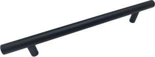 Ручка для мебели Trodos 8926 D12х160-220мм (нержавеющая сталь, черный) - 