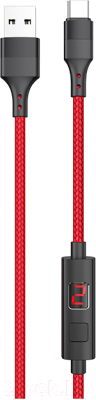 Кабель Hoco S13 Type-C (1.2м, красный)