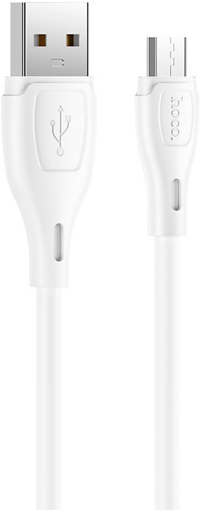 Кабель Hoco X61 Micro (1м, белый)