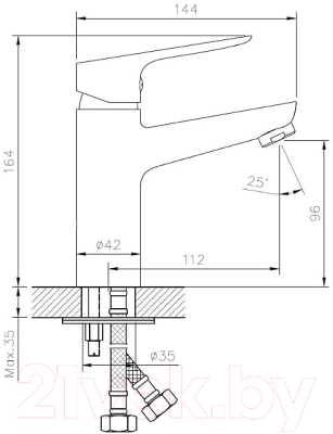 Смеситель Esko Delhi DL 26