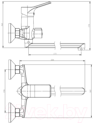 Смеситель Esko Eiger EG 30