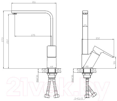 Смеситель Esko Berlin BR 519