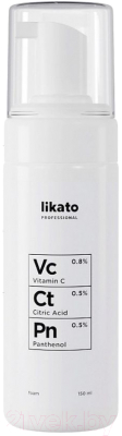 Пенка для умывания Likato Professional С витамином С, пантенолом и лимонной кислотой (150мл)