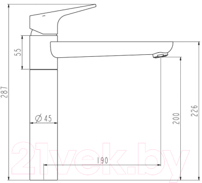 Смеситель Esko Palermo PE 25