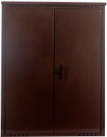 Шкаф для газового баллона Петромаш 2x50л (коричневый) - 