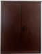 Шкаф для газового баллона Петромаш 2x50л (коричневый) - 