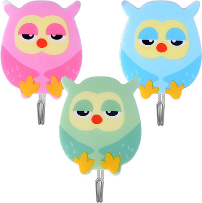 Набор крючков Мультидом Совушки / VL27-81 (3шт) - 