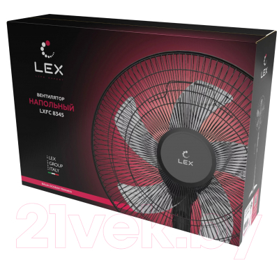 Вентилятор Lex LXFC 8345 (черный)