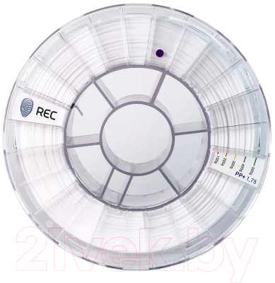 Пластик для 3D-печати REC PP+ 1.75мм 500г / rr1z2114 (белый)