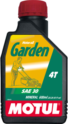 Моторное масло Motul Garden 4T SAE 30 / 106999 (600мл)