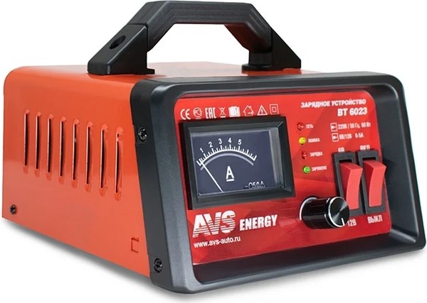 Зарядное устройство для аккумулятора AVS Energy BT-6023 (5A) / A80908S