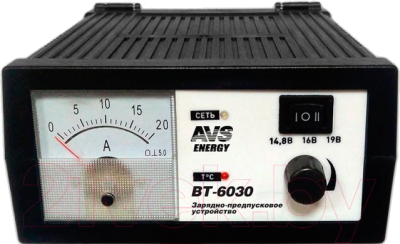 Зарядное устройство для аккумулятора AVS Energy BT-6030 (20A) / A78866S