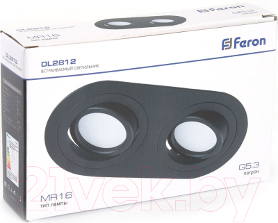 Точечный светильник Feron MR16 G5.3 DL2812 / 48459