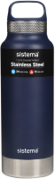 Термос для напитков Sistema 585 (1л, синий) - 
