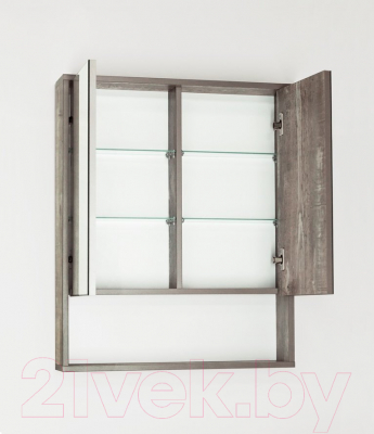Шкаф с зеркалом для ванной Style Line Экзотик 70