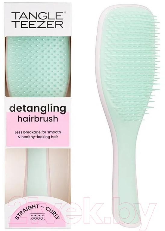 Расческа-массажер Tangle Teezer The Ultimate Wet Detangler Baby Pink & Mint