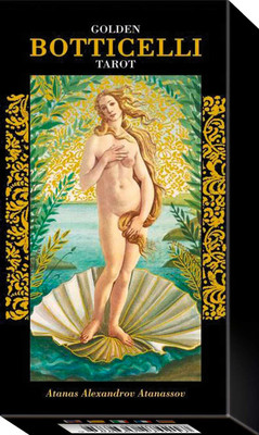 Гадальные карты Lo Scarabeo Atanassov Golden Botticelli Tarot / EX143 -
