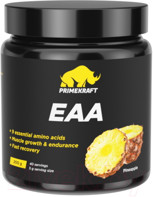 Комплексные аминокислоты Prime Kraft EAA (200г, ананас)