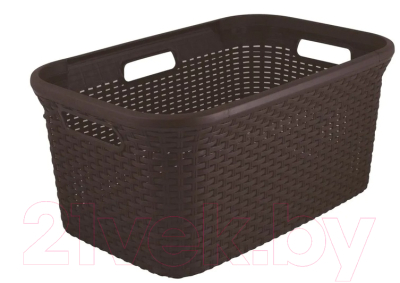 Корзина Curver Laundry Basket / 187493 (темно-коричневый)