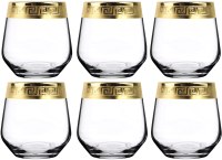 Набор стаканов Promsiz TAV91-532/S/Z/6/I (версаль голд) - 