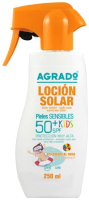 Лосьон солнцезащитный Agrado Sunscreen Lotion SPF50+ Kids (250мл) - 