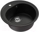 Миниатюра изображения товара Мойка кухонная Mixline ML-GM11 551829 (ультра-черный)