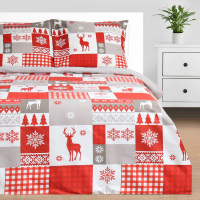 

Комплект постельного белья, New Year's Patchwork Дуэт / 9823658