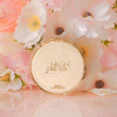 Кушон The Saem True Fit Glow Cushion 21 Oat + запаска