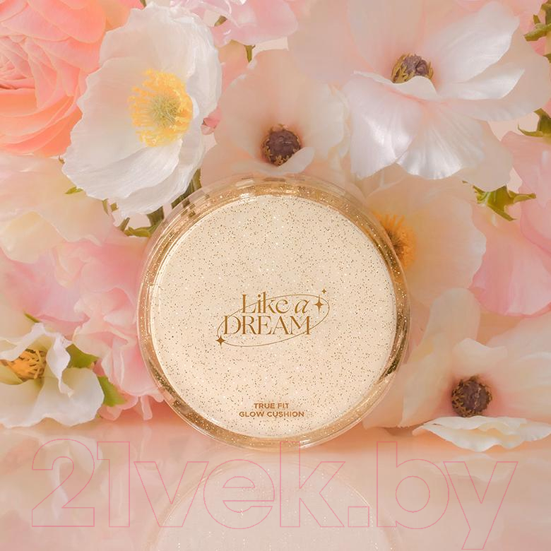 Кушон The Saem True Fit Glow Cushion 21 Oat + запаска