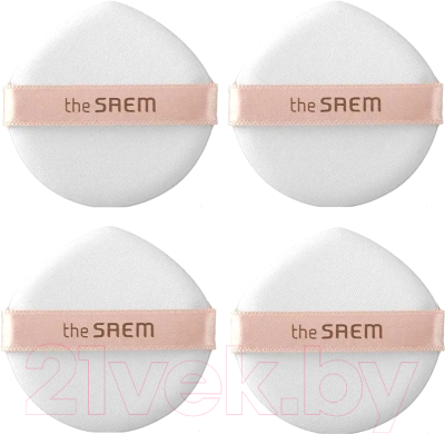 Набор спонжей для макияжа The Saem Art'Lif Water Drop Cushion Puff 4P