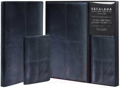 Записная книжка Escalada Сариф / 64046 (графитовый, с обложкой на паспорт)
