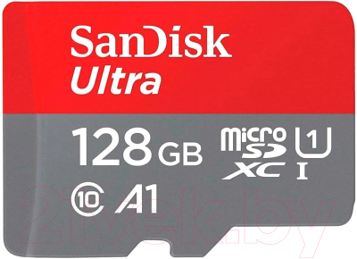 Карта памяти SanDisk Ultra microSDXC 128GB (SDSQUAB-128G-GN6MN)