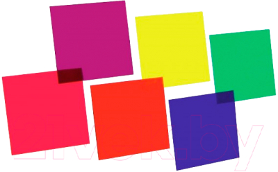 Набор цветных фильтров Eurolite Color-Foil SET 24x24см (6цв)