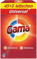 Стиральный порошок GAMA Универсальный в коробке (3кг) - 