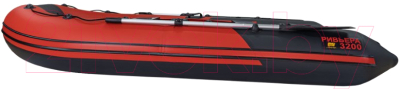 Надувная лодка Ривьера R-K-3200 СК rd/bl (красный/черный)