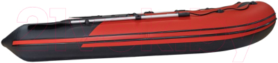 Надувная лодка Ривьера Компакт R-K-3400 СК rd/bl (красный/черный)