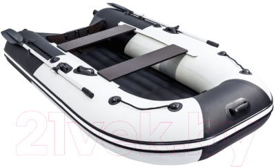 Надувная лодка Ривьера Компакт R-K-3200 НД bl/wt (черный/белый)