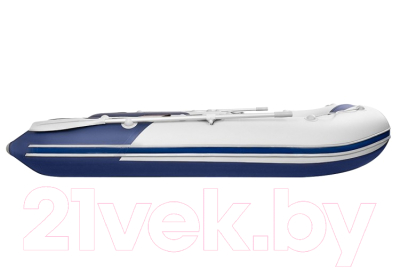 Надувная лодка Ривьера Компакт R-K-3200 НД wt/blu (белый/синий)