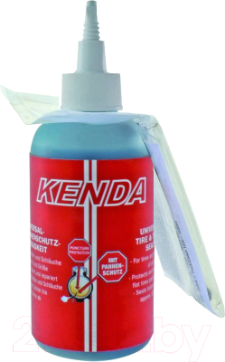 Герметик латексный Kenda Жидкость от прокола колеса / 5-518816-MXM (250мл, черный)