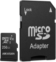 Карта памяти Hikvision MicroSDXC 256GB Class 10 SDHC UHS-I V30 / HS-TF-C1-256G/Adapter - 
